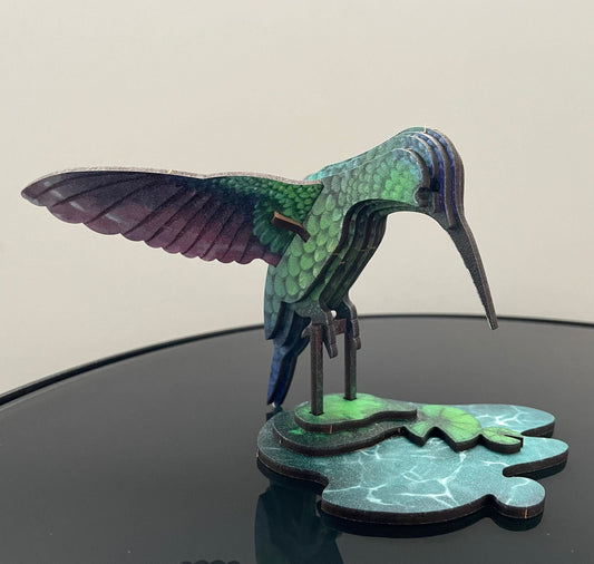 Kolibrie - Eveli Default Title 3D Origami DIY Papercraft do-it-yourself