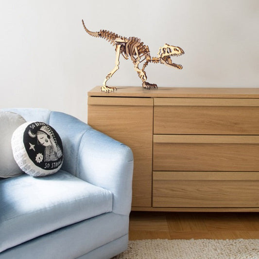 Grote houten T-Rex - Eveli Default Title 3D Origami DIY Papercraft do-it-yourself