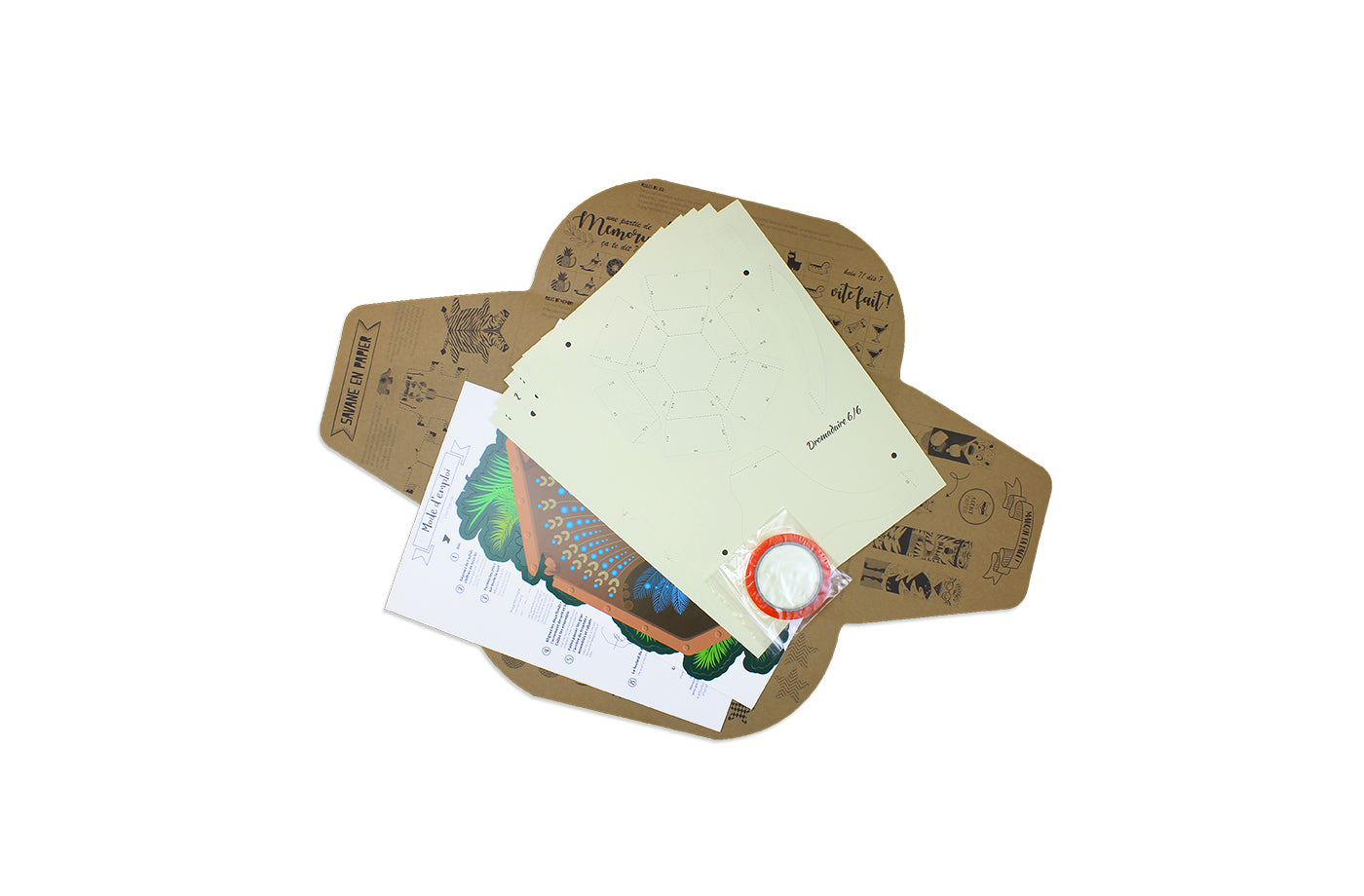 Kameel - Eveli Gemiddeld (papier) Default Title 3D Origami DIY Papercraft do-it-yourself