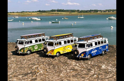 Volkswagen T1 bus red or turquoise